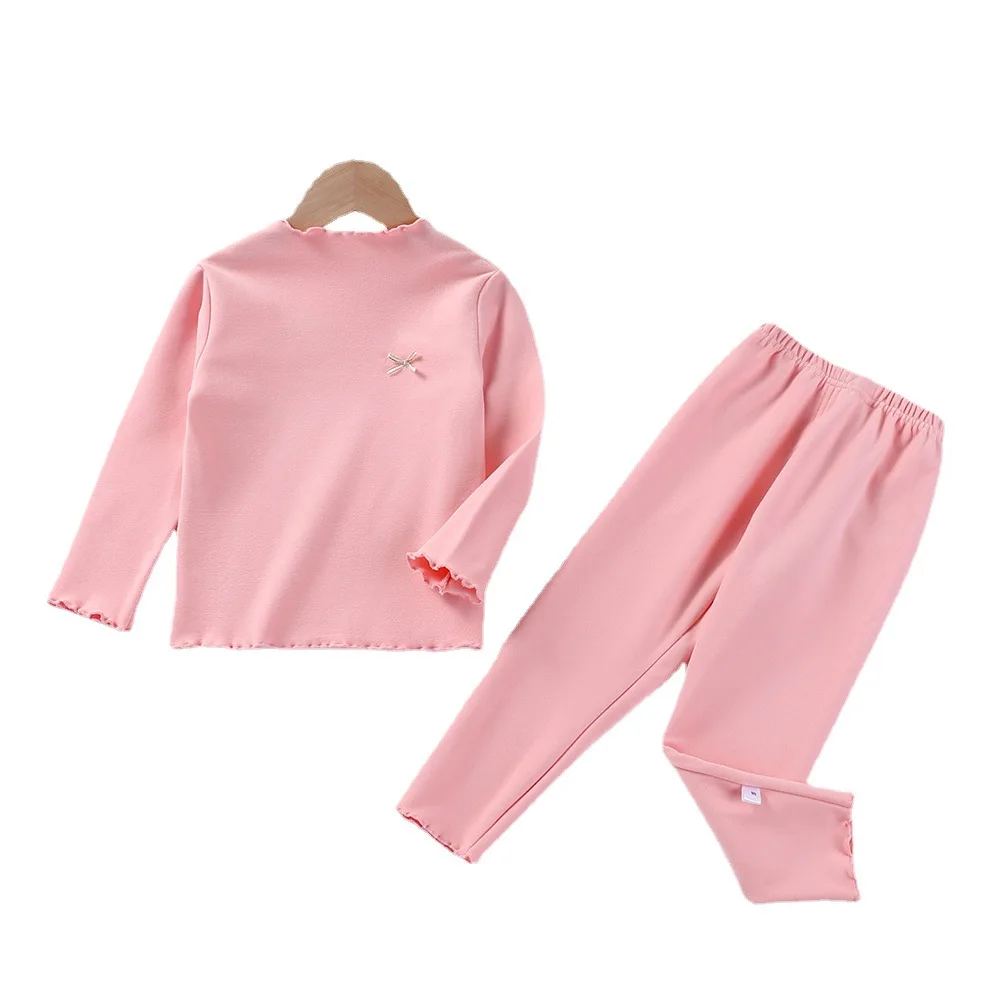 

Baby Kids Pajamas Sets Cotton Girls Sleepwear Suit Autumn Winter Girls Pajamas Long Sleeve Pijamas Tops+Pants 2pcs Child Clothes