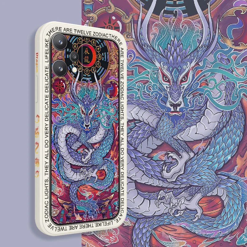 

Palace Dragon Case For OPPO Realme 9 9i 8 8i 7 7i 6 Pro Plus C31 C35 C1 C11 C12 C15 C20 C21Y C25 C25S Cover