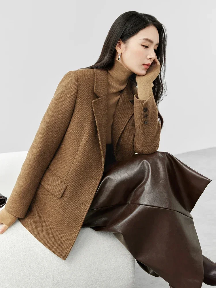 Женский шерстяной пиджак SENTUBILA