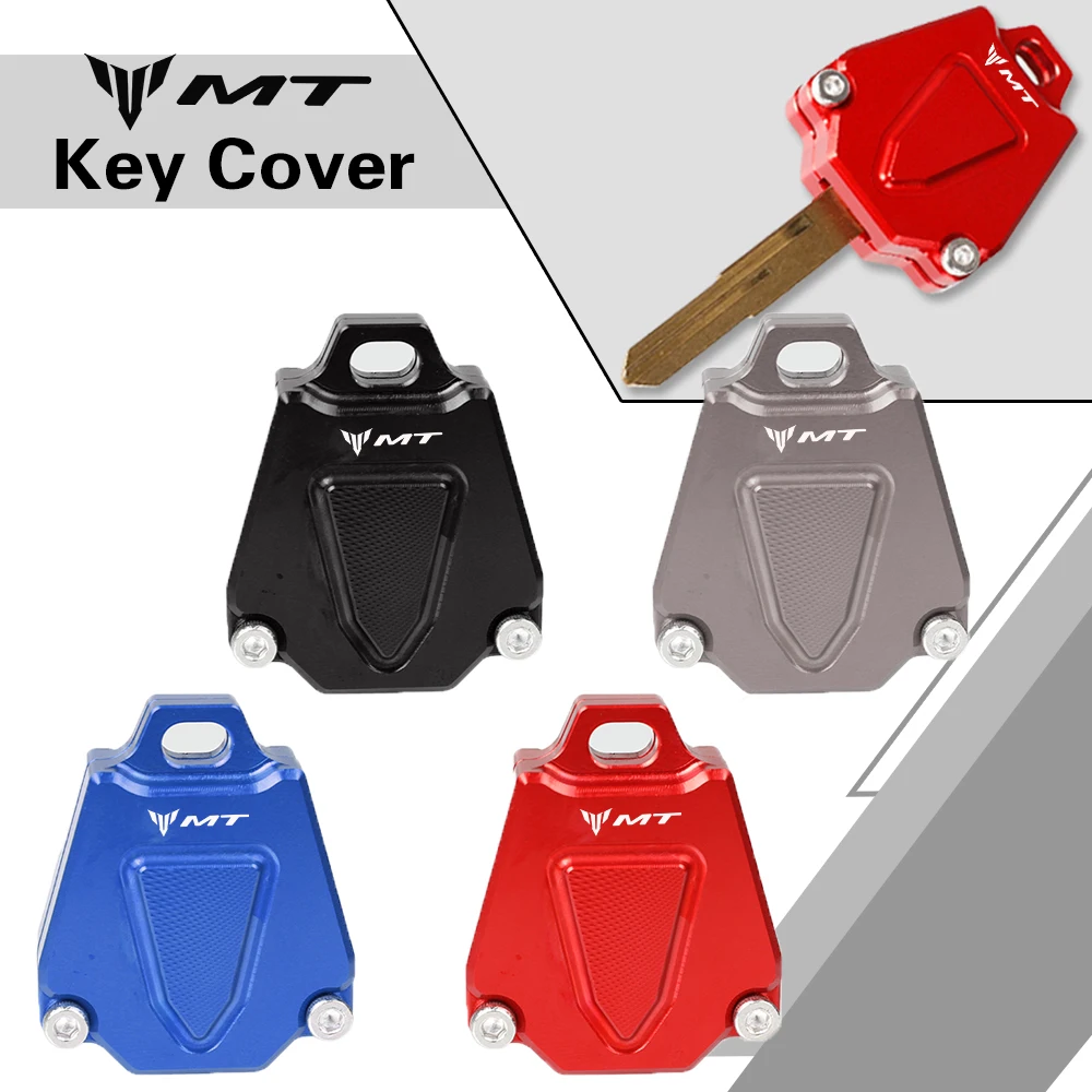 

MT Motorcycles Accessories CNC Aluminum Key Case Cover Shell Protector FOR YAMAHA MT MT-07 MT-09 MT09 MT07 TMAX 500 TMAX500