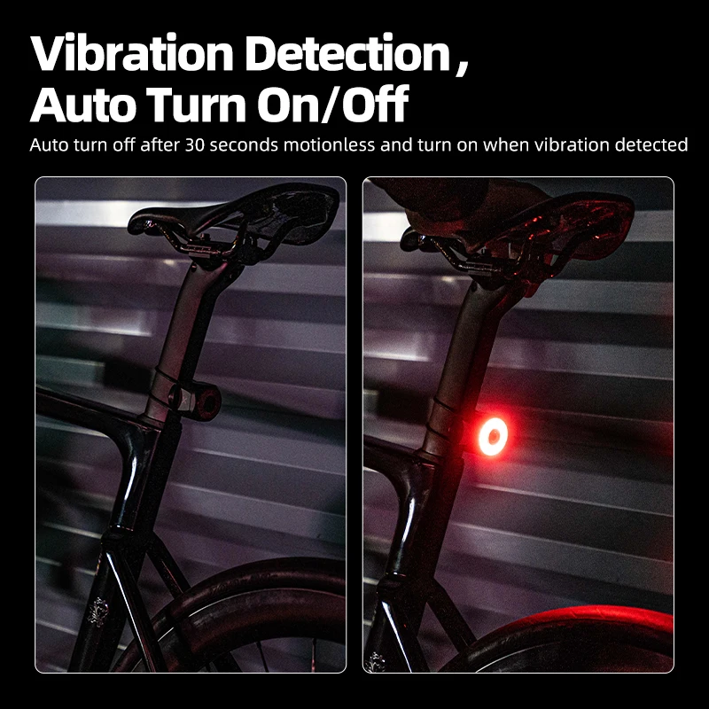 Задний фонарь для велосипеда с датчиком тормоза XRpro