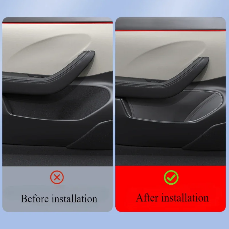 Для Tesla Model Y Juniper 2025 ящик для хранения передней и задней двери дверная ручка