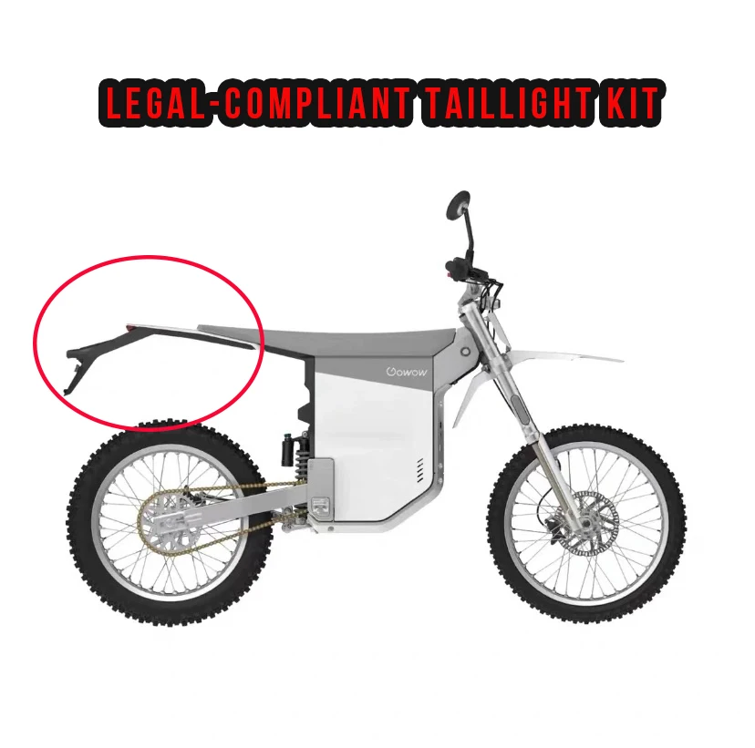 Фото Комплект креплений для заднего фонаря Gowow ORI/Alpha Electric Off-Road E-Bike, соответствующий оригинальным стандартам OEM №2
