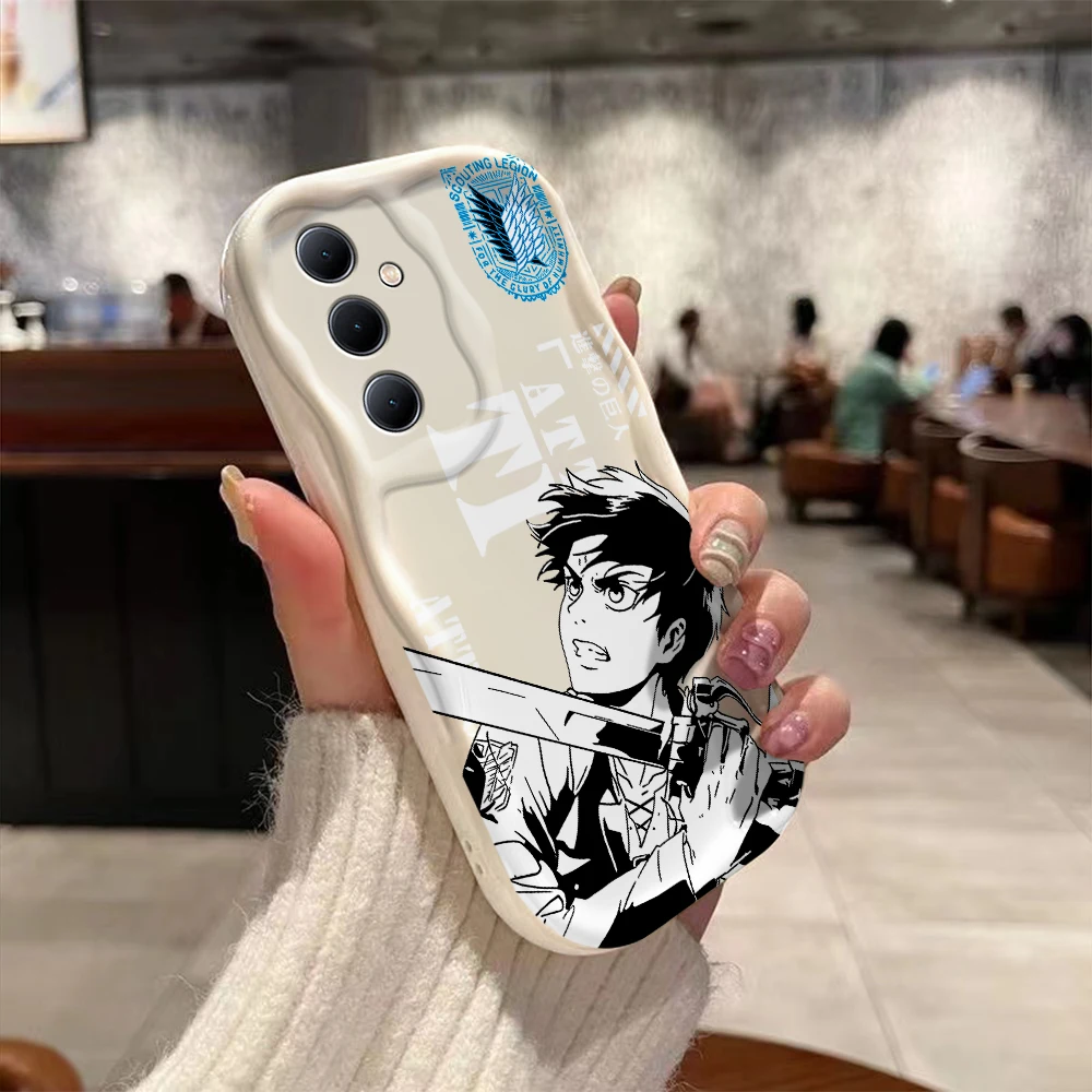 Чехол из мягкого силикона с объемной волной для OPPO Reno 11 F 8 T 7 Z 6 5 4 Pro F23 F11 F9 4G чехол