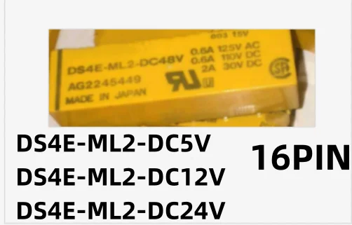 Новинка, 2 шт./лот, фонарик, фонарик, фонарь, 5 в постоянного тока, DS4E, ML2, 5 в постоянного тока, 12 В, 24 В, 16 контактов