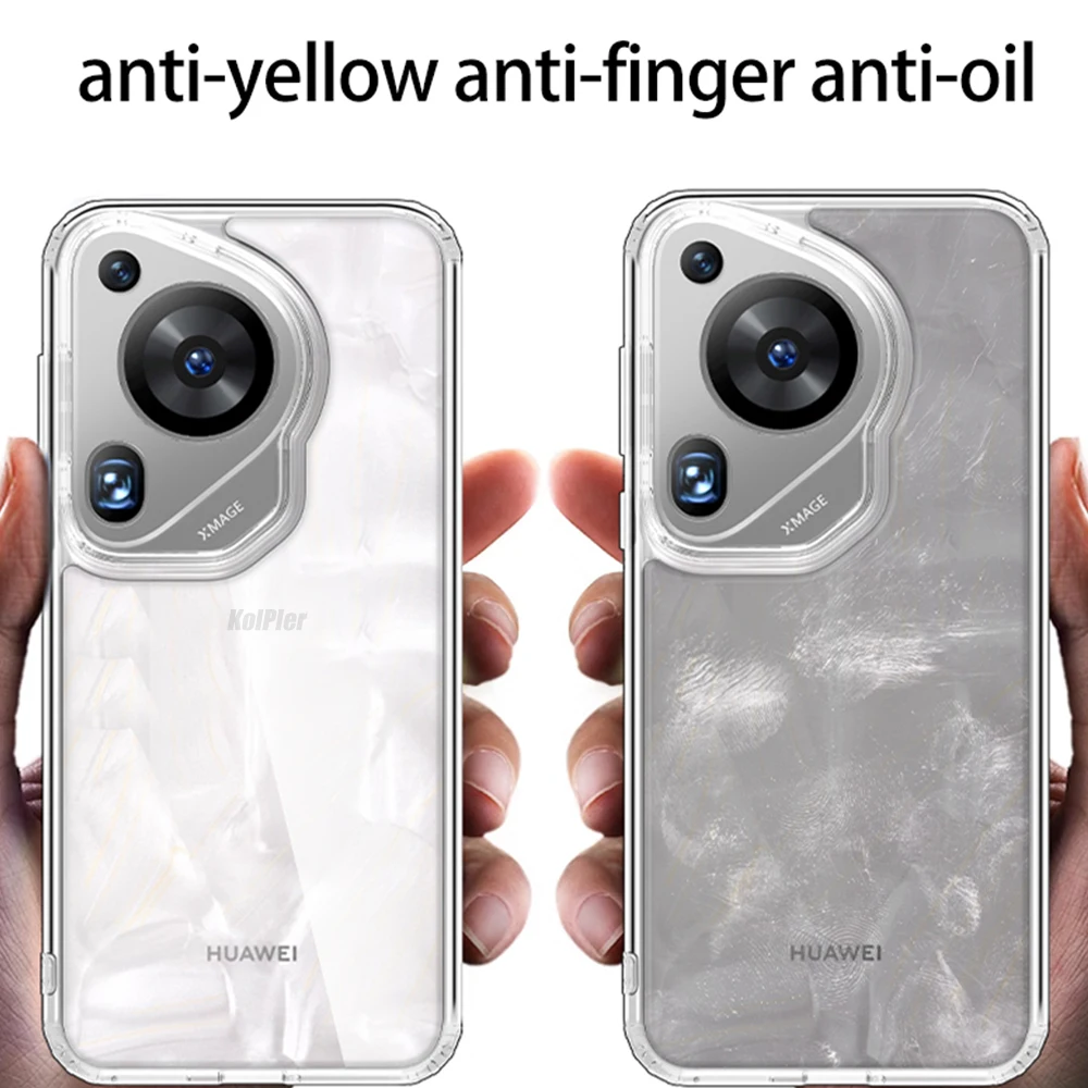 Прозрачный чехол для телефона Huawei PURA 70 ULTRA PURA70ULTRA мягкий силиконовый из ТПУ