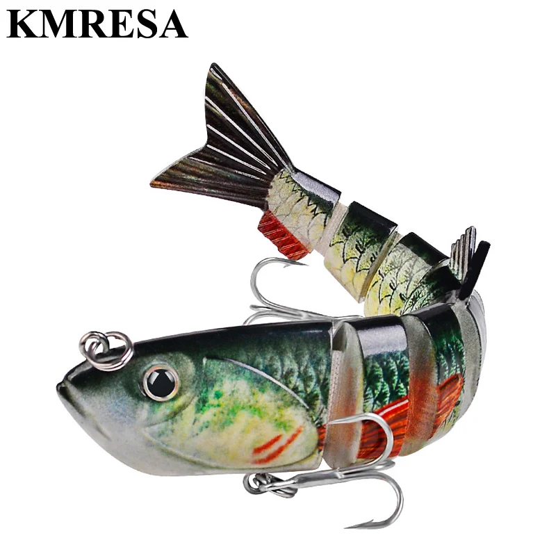 

Fishing Wobbler Lifelike 8 Segment Swim Bait Crankbait Hard Bait Slow 13cm 22g Isca Artificial Lures Fishing Tackle