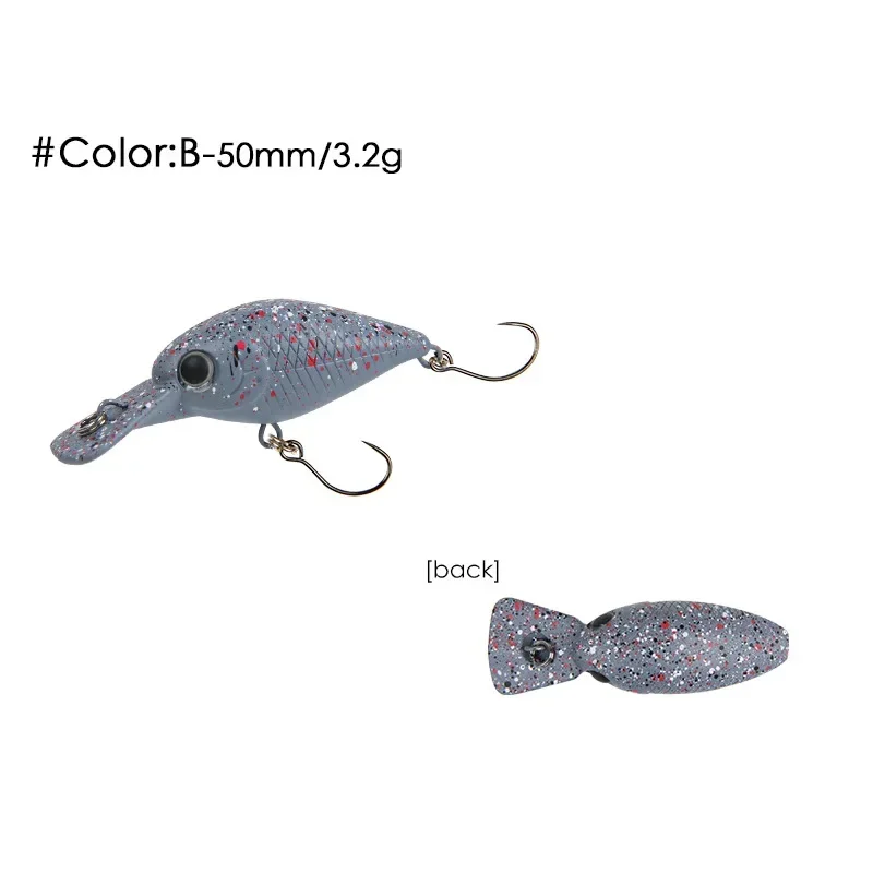 Новинка 2024 окунь Солнцезащитная рыба Тимон бури DR гольян 50 мм 3 2 г искусственная