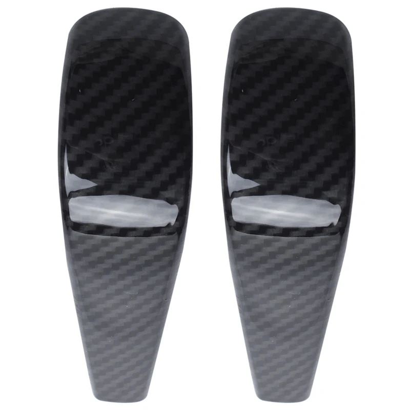 

2X для Bmw E90 E92 E93 E87 3 серии 2005-2012 из углеродного волокна цвет Abs ручка переключения передач крышка головки отделка автомобильные аксессуары