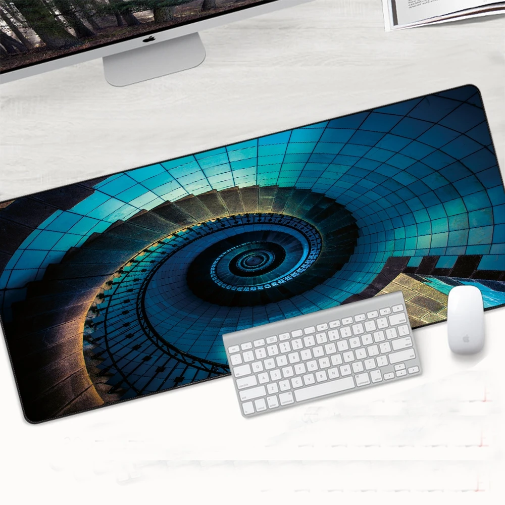 

Abstract Pattern Mouse Pad Gamer Home Custom New Desk Mats Mouse Mat Office Laptop Soft Gamer Carpet Mouse Mat Mice Pad