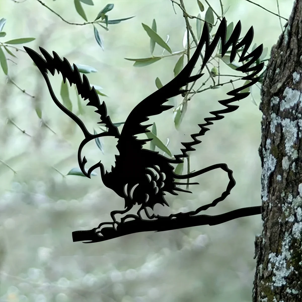 Металлический декоративный садовый кол Orlan HelloYoung цельная устойчивая к ржавчине