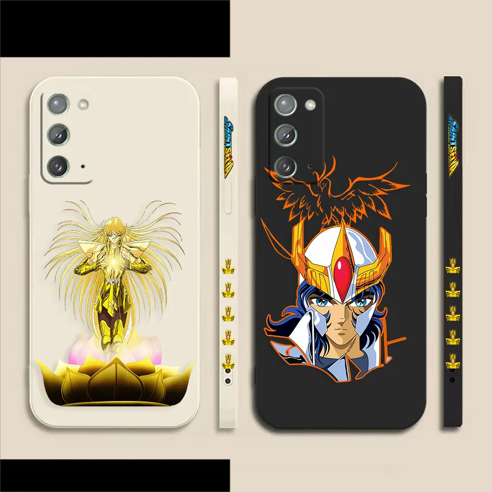 

Anime S-Saint Seiya Phone Case For Samsung A70 A60 A50 A40 A20S A10S A10 Note 20 10 M33 M32 M30 Pro Plus Lite Ultra 4G 5G Case