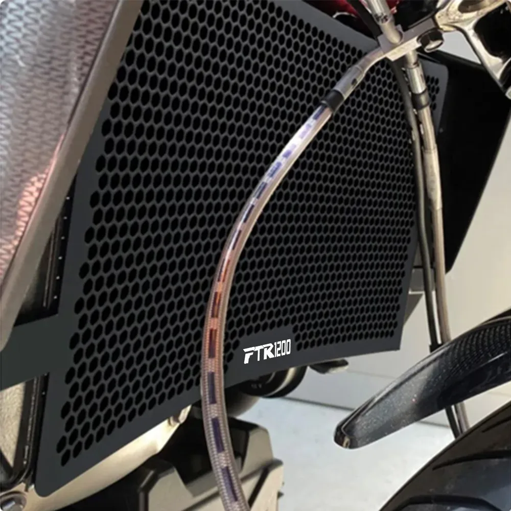 Фото Защитная крышка решетки радиатора для мотоцикла INDIAN FTR1200S FTR1200R FTR1200 FTR 1200S R CARBON RALLY SPORT 2019-2021 №2