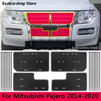 for mitsubishi pajero v97 v93 v95 v98 v87 car front middle insect screening mesh grille insert net anti mosquito protect dust