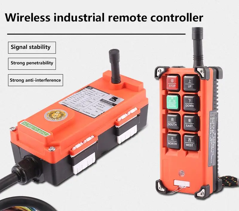 Wireless Remote Control Ring Chain Electric Hoist Dedicated 36V Single Speed Crane Chain Crane Driving Remote Control