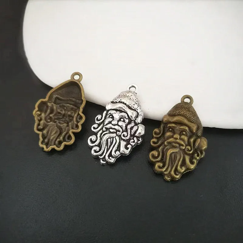 Шармы из сплава для рождества отца 20 шт./партия 29x16 мм фурнитура сделай сам