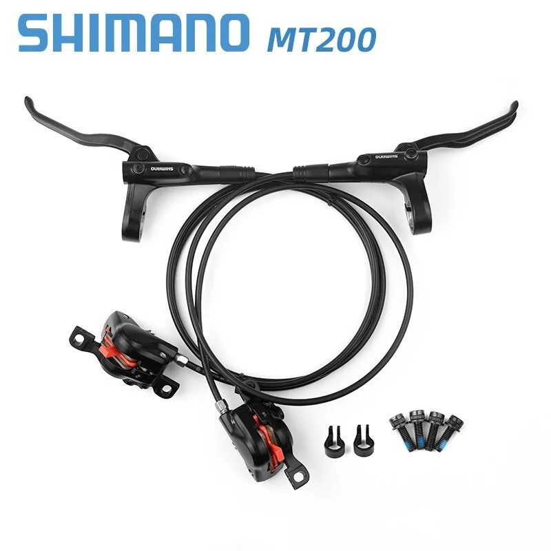 

MT200 MT201 M315 MTB Hydraulic Disc Brake Set Contains MT200 RT56 RT54 RT26 RT30 HS1 G3 MTB Clamp Brake Lever Rotor