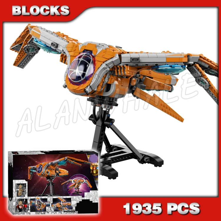

1935pcs Super Fighter Revengers The Guardians Ship Universe Spaceships 60092 Building Blocks Toys Compatible With Model