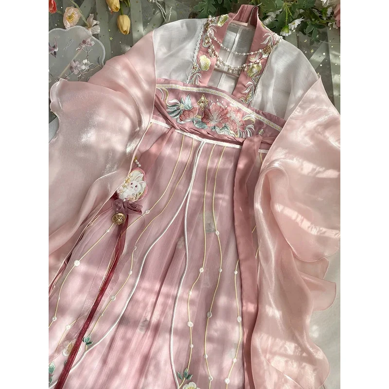 Женское платье Hanfu в старинном стиле женское летнее танцевальное наряд для