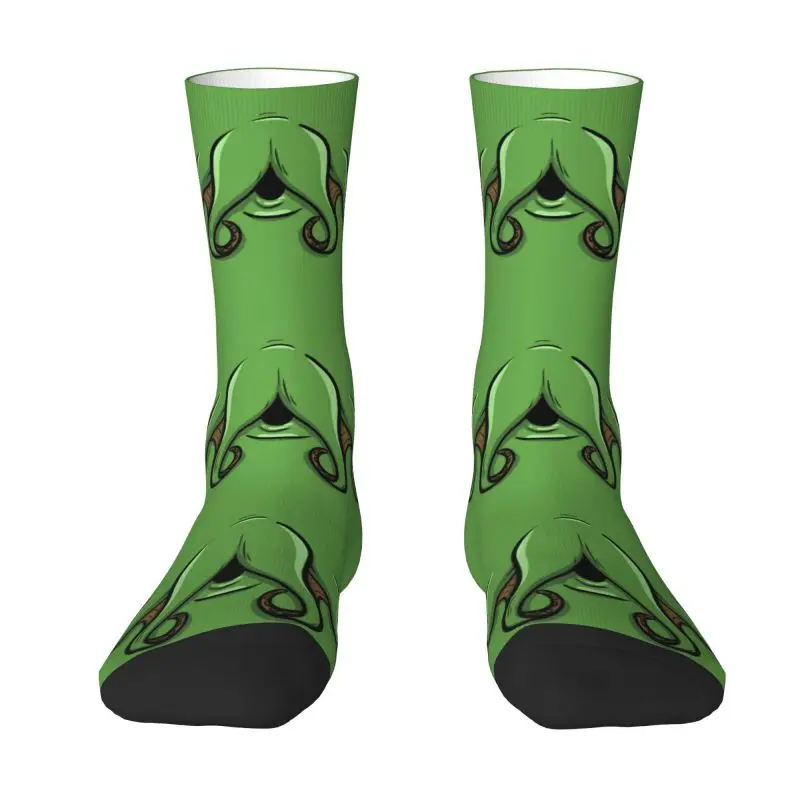 

Cute Cthulhu Monster Socks Women Men Warm 3D Printed Lovecraft Mythos Octopus Tentacles Sports Football Socks