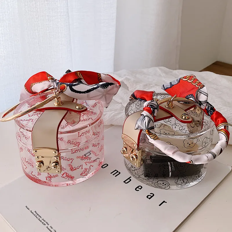 

Женская прозрачная сумка-тоут Tendecia, Корейская Роскошная маленькая сумка-клатч из акрила, 2022