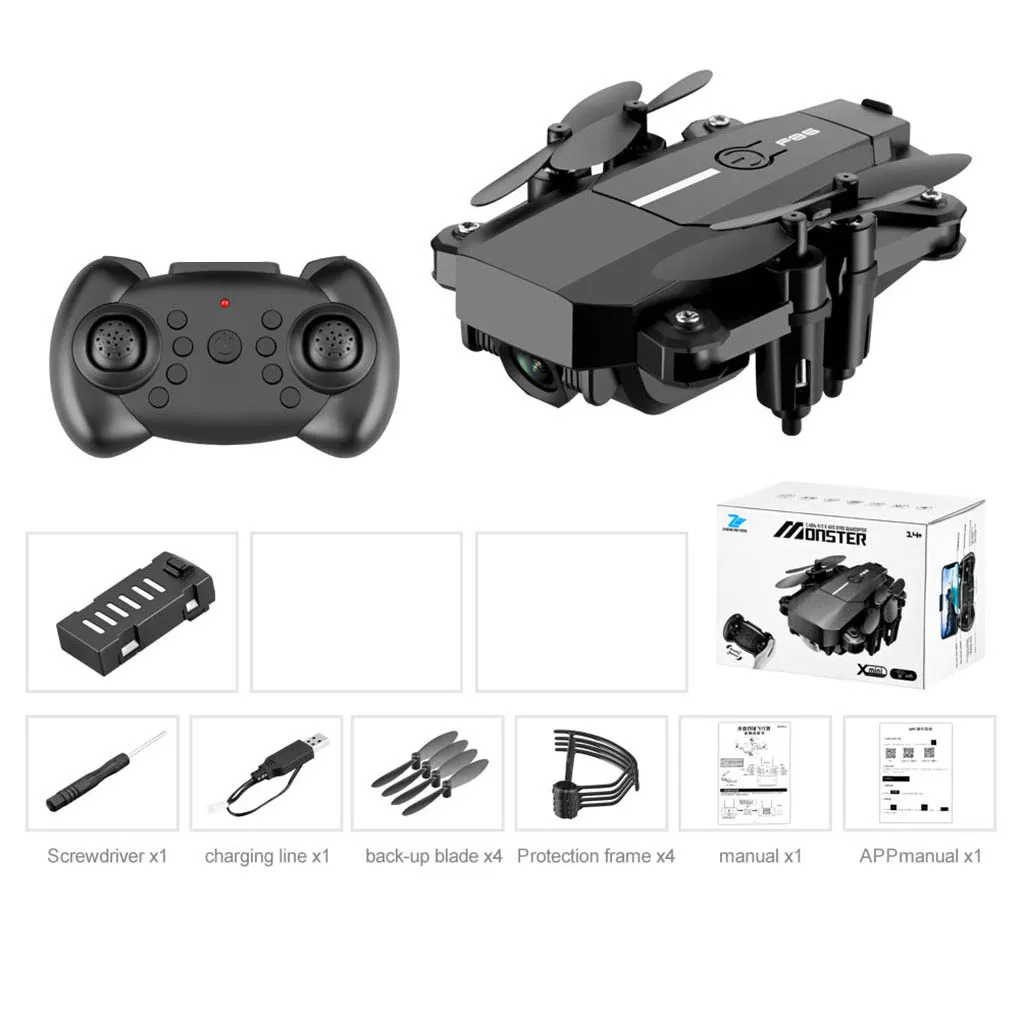 

Remote Control HD Quadcopter Headless Rotation Aerial Plane Outdoor Flying Helicopter