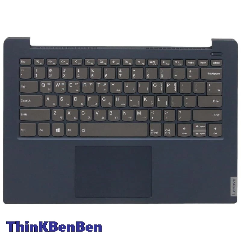 KR корейский синий верхний чехол для клавиатуры упор рук Lenovo Ideapad S340 14 14IWL 14API 14IIL 14IML