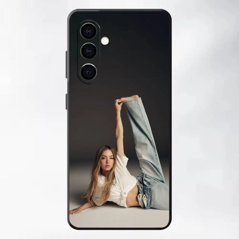 Фото Черный мягкий силиконовый чехол Sweetie SYD S-Sydney для Samsung A73 20,21,22,31,32,52,53,72 №5