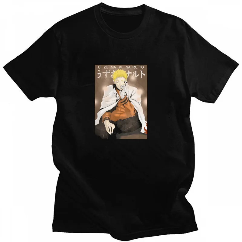 

Fashion New Short-sleeved Naruto Uzumaki Short-sleeved Japanese Anime Summer Short-sleeved Men's T-shirt
