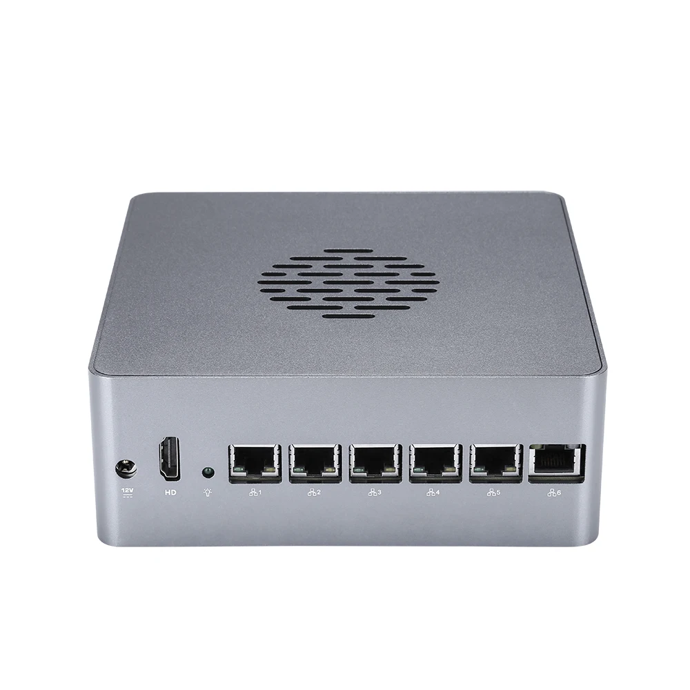 Qotom Q600G6 промышленный ПК сетевой брандмауэр маршрутизатор 7-го 6-го поколения