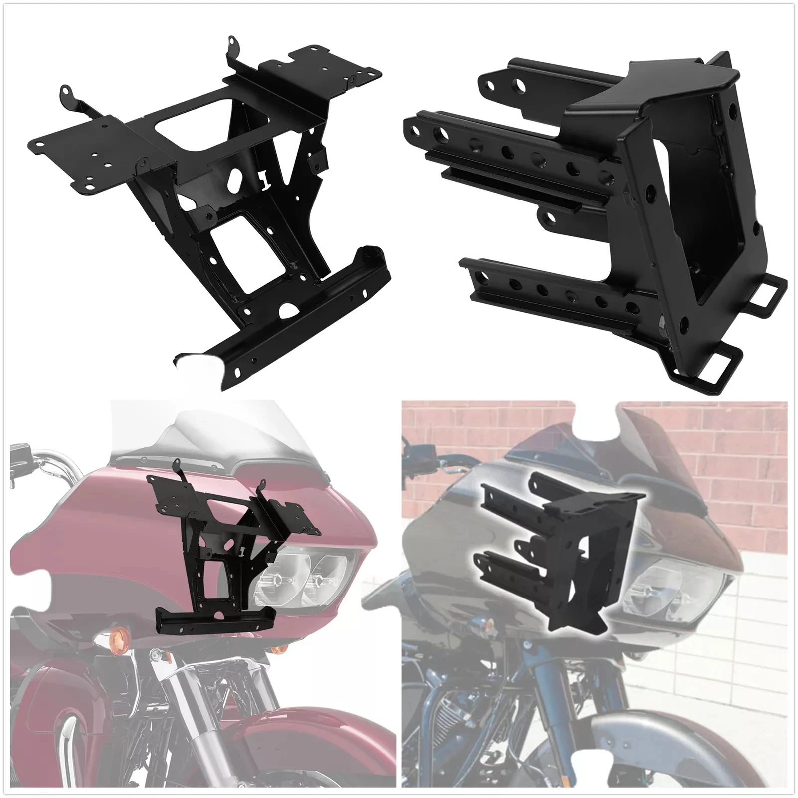 

Внутренний кронштейн обтекателя, крепление для радио, подходит для Harley Road Glide 2015-2023 FLTRX FLTRXS FLTRK FLTRU