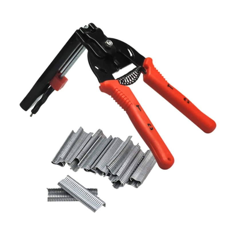 

Animals Cage Clamp Installation & 600 M Nails Cage Plier For Chicken Rabbit Mink Fox Bird Dog Cage Accessories Kit Tool