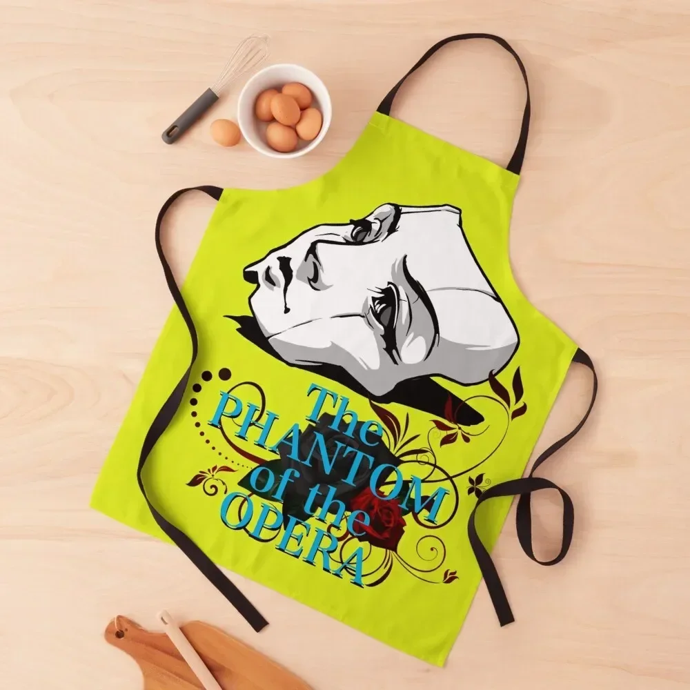 Фартук PHANTOM of the Opera Платье женское рабочее Кухонные вещи Женский кухонный фартук