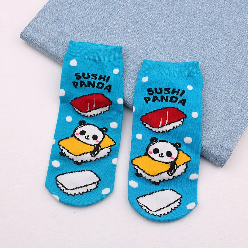 Носки женские из чесаного хлопка милые смешные с принтом Сейлор Мун в стиле