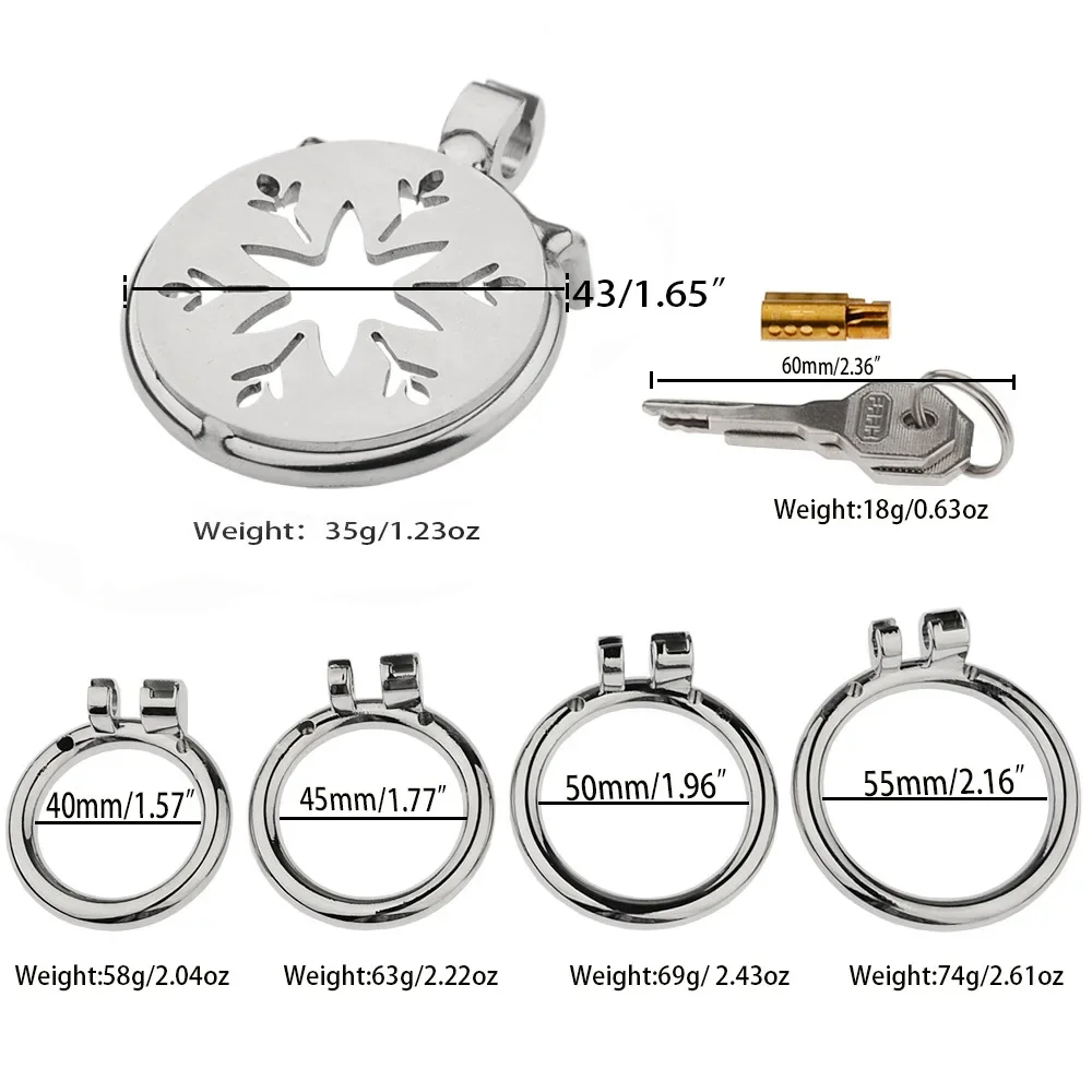 Устройство целомудрия с замком Секс-игрушки для мужчин БДСМ Рабский замок Клетка