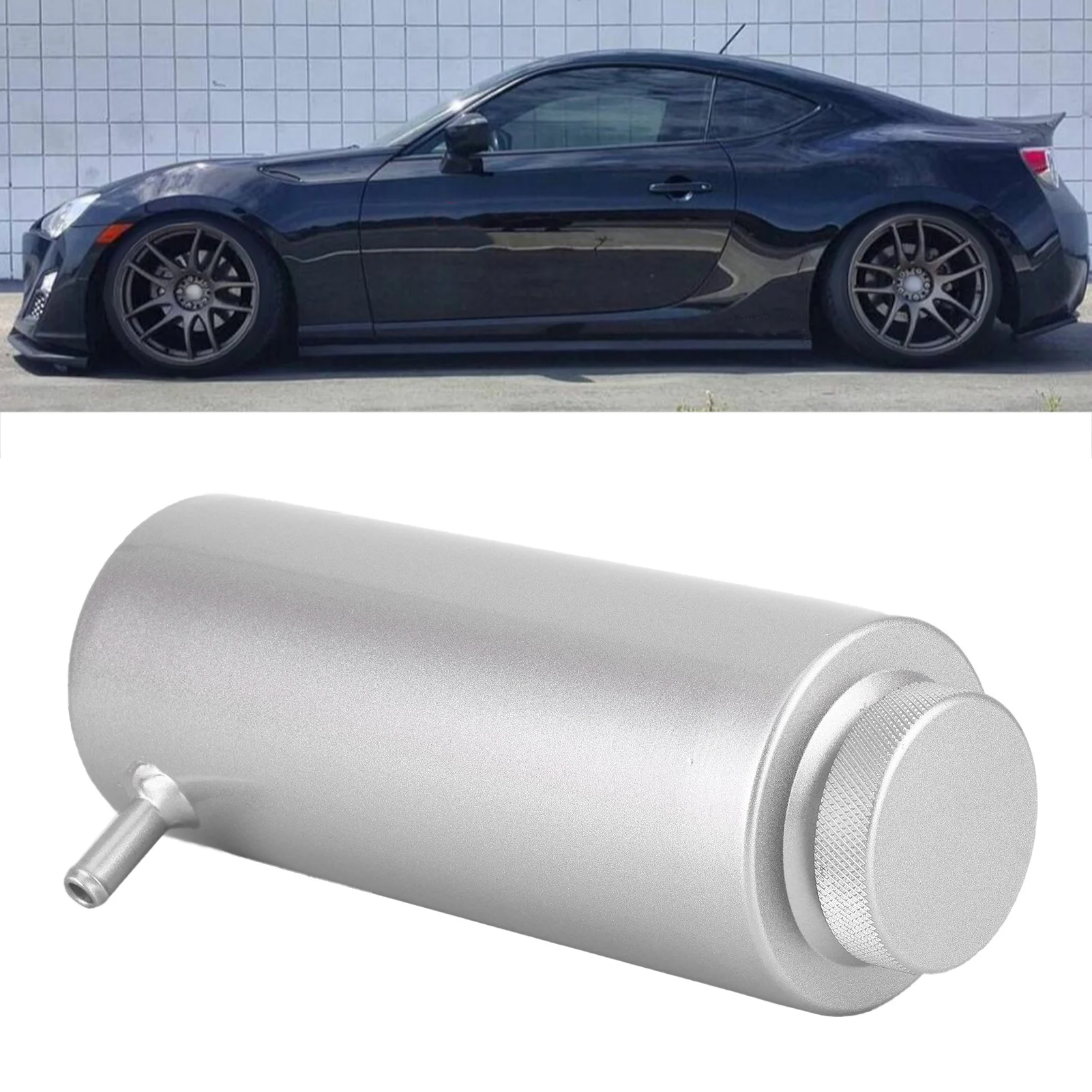 Радиатор Охлаждающая жидкость Алюминиевый задвижной бак 80 мл Переливной