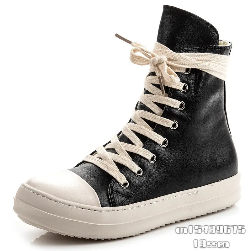 

Rick Original Shoes Rric Owens Women's Sneakers Men's Sneakers Shoes Streetwear Men Shoe Men's Casual Shoes Canvas Boots