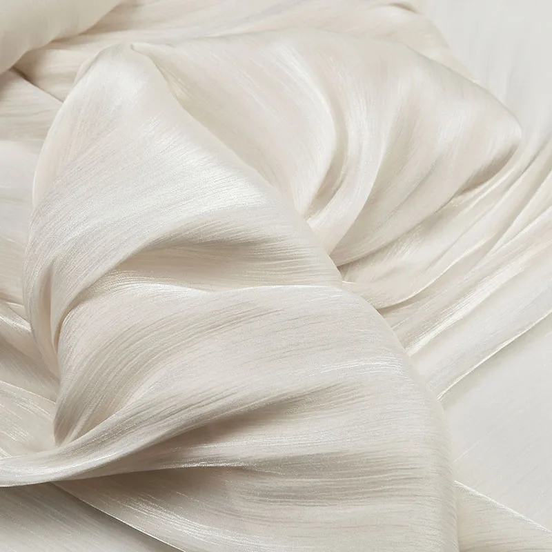 Streamer-soft кристаллическая атласная ткань для костюма дизайнерская одежда сделай