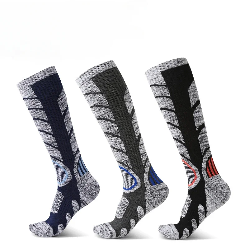 

Autumn and Winter New Mountaineering Socks Hiking Socks Mid length Ski Socks Thick Towel Bottom Sports Socks
