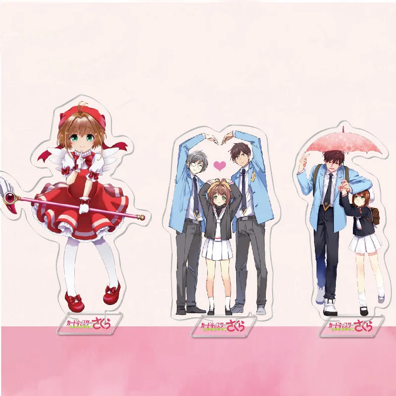 

Anime CERBERUS Acrylic Stand Action Figures Man Model Kids Cartoon Couple Models Peripheral Ornaments SAKURA High Quality