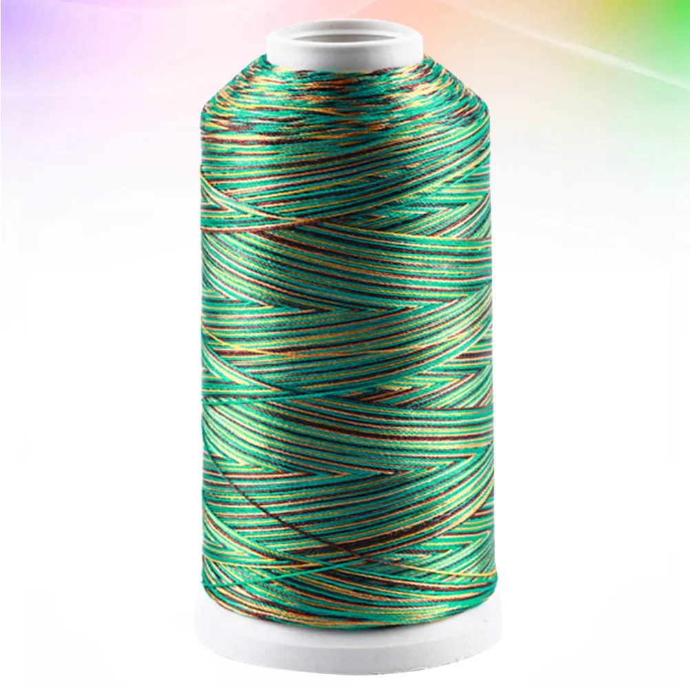 3-прядная швейная нить катушка набор из ледяного шелка полиэстеровая вышивальная