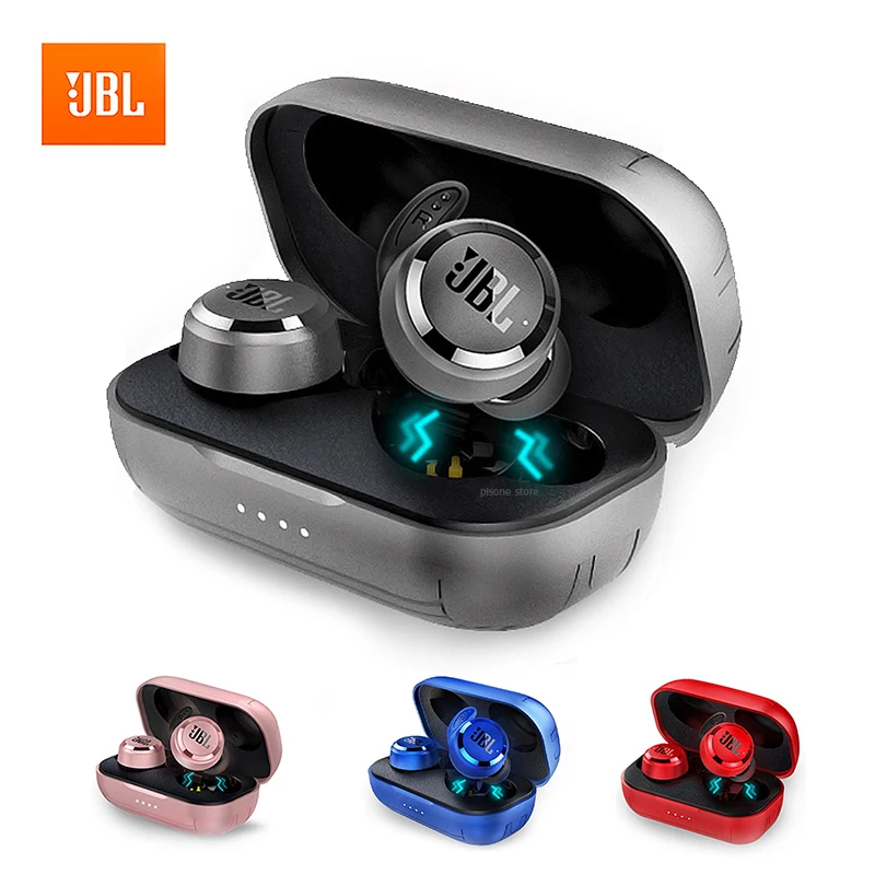 

100% Original JBL T280 TWS Wireless Bluetooth Earphone Sports Earbuds Deep Bass Headphones Waterproof Headset with Charging Case