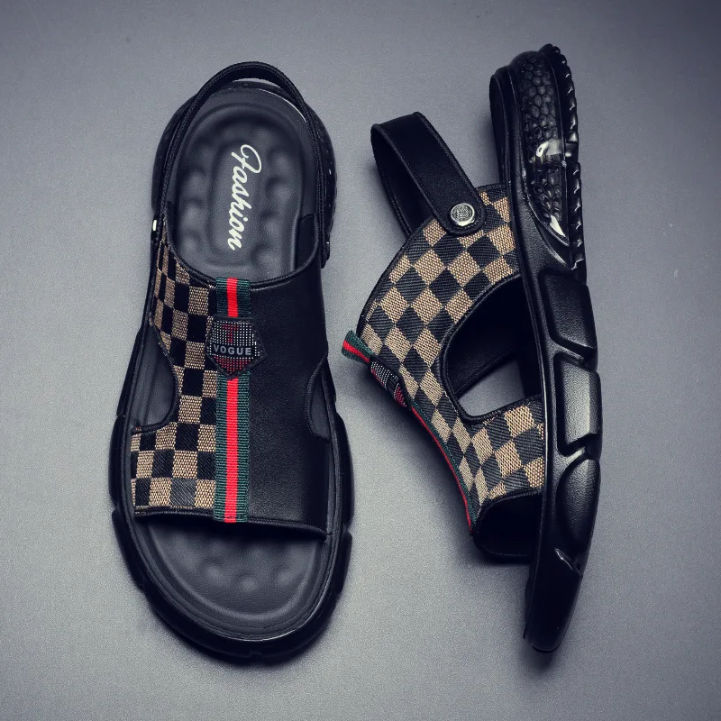 

Men's Sandals Summer New Anti slip Sandals Soft Soft Bottom Slippers Flat Bottom Men's Casual Shoes