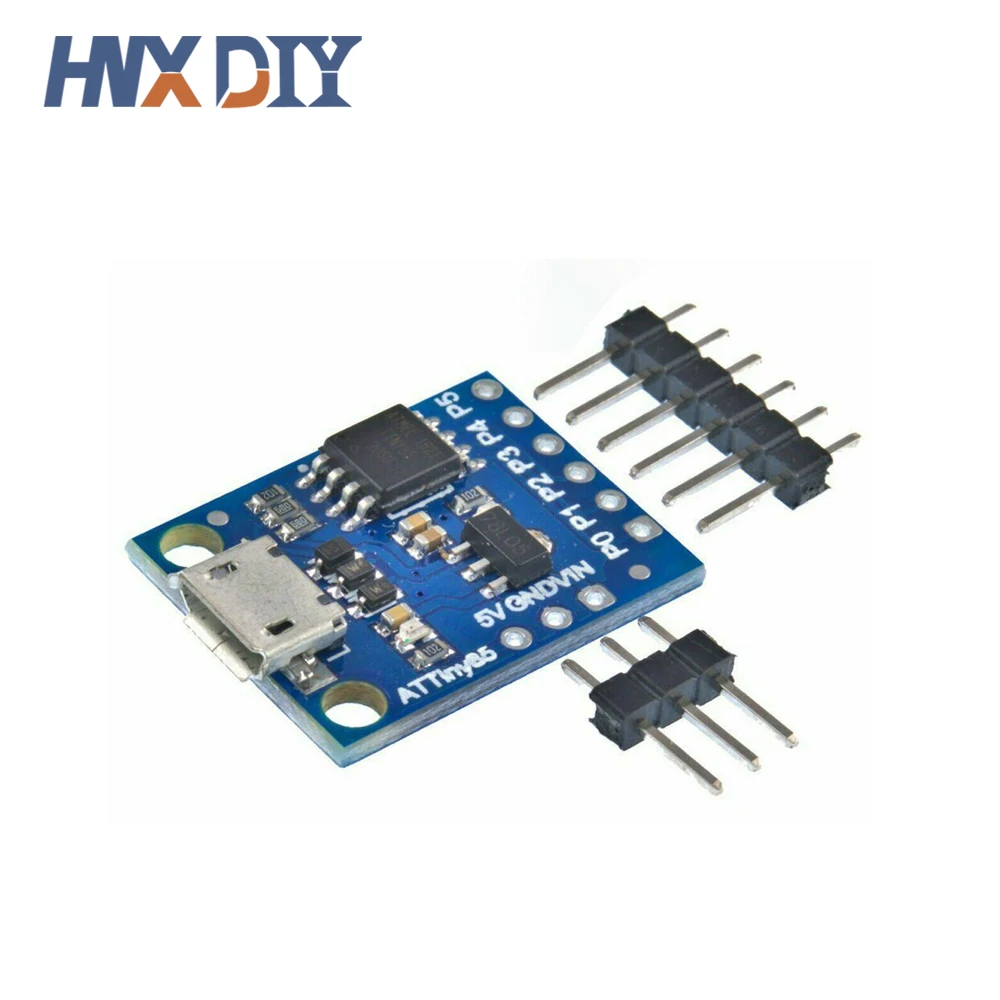 5 шт./Лот синий черный ATTINY85 Digispark Kickstarter Micro макетная плата TINY85 модуль IIC I2C USB -