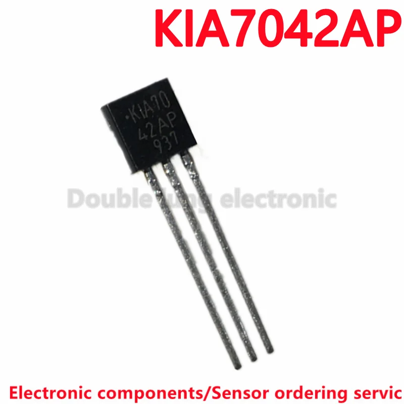 

100PCS/500PCS/LOT Original KIA7042AP KIA7042P KIA7042 TO92 BIPOLAR LINEAR INTEGRATED CIRCUIT (VOLTAGE DETECTOR)