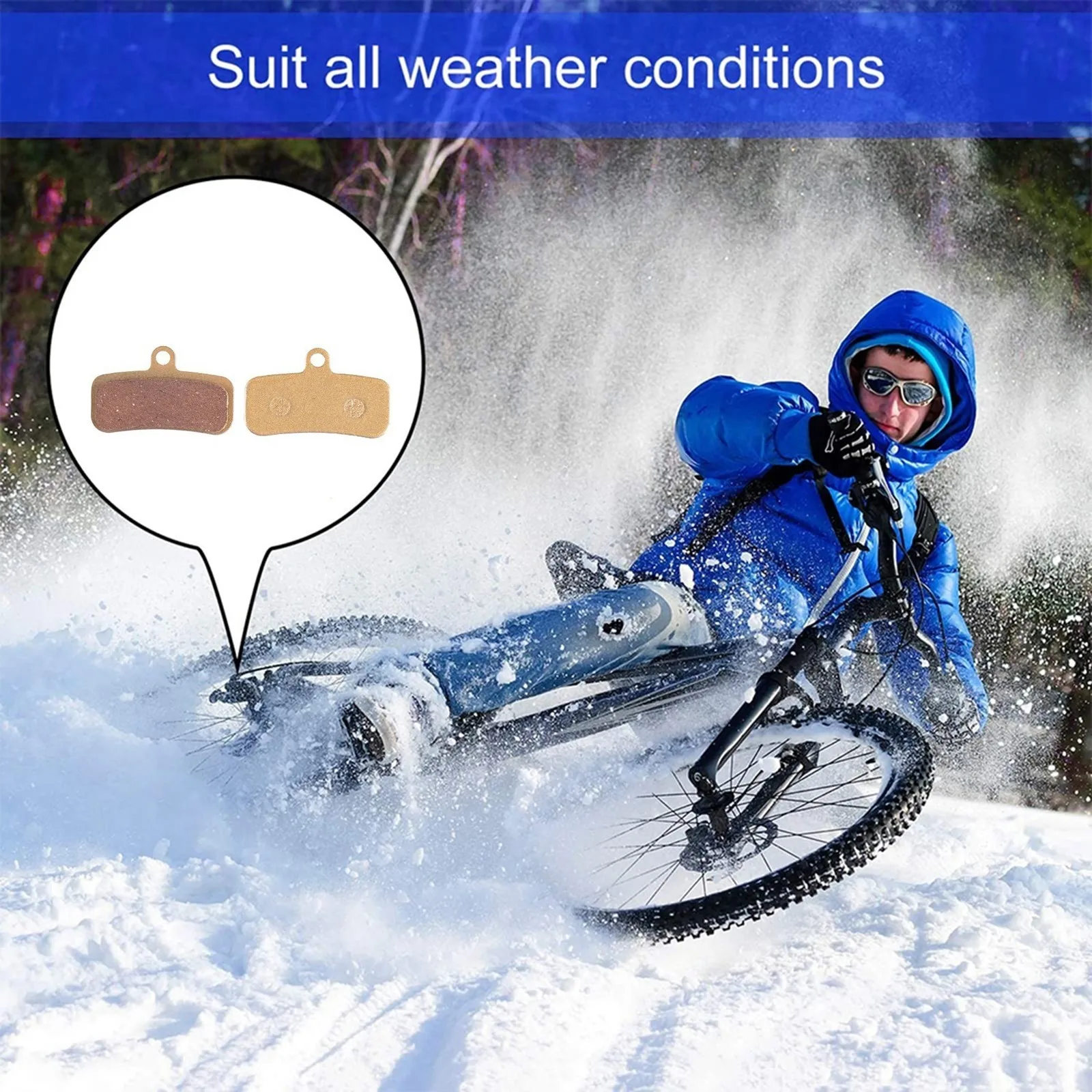 4 пары велосипедных дисковых тормозных колодок для D03S D02S Saint BR-M810 SHIMANO XT M8020