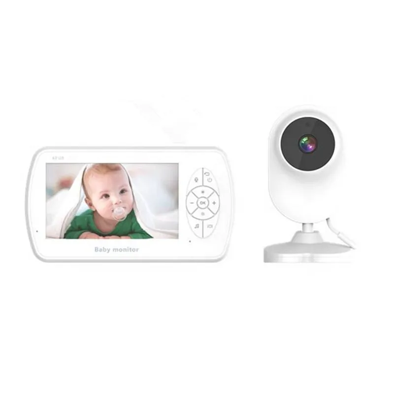 

Радионяня, 4,3 дюйма, 2 МП, беспроводная, двухстороннее аудио, инфракрасное ночное видение