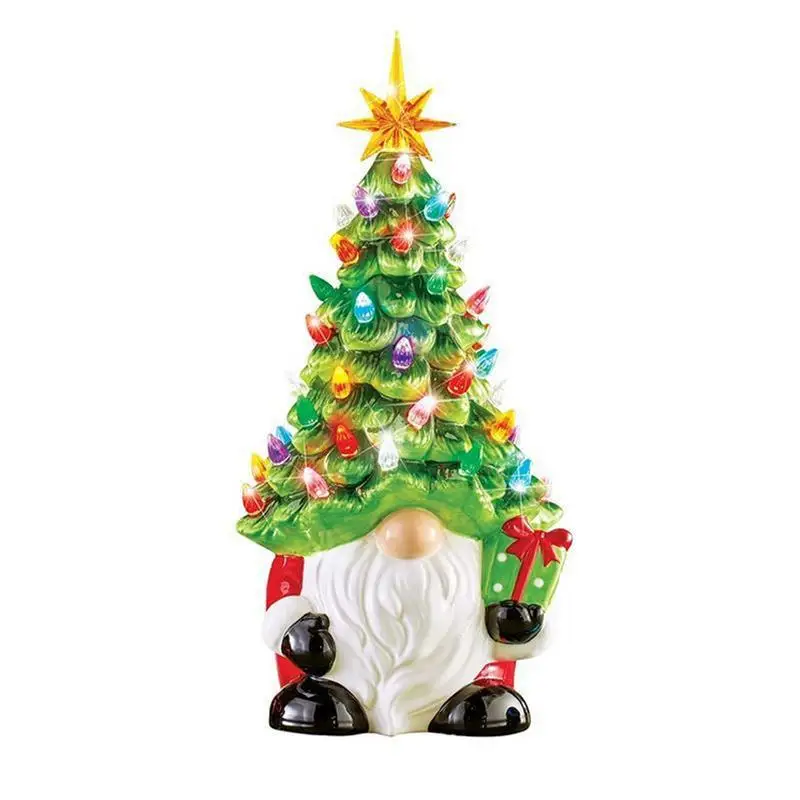 

Рождественская елка, гном, Безликие куклы для пожилых людей, украшения со светящимися огнями, домашние украшения, гном, рождественские украшения для
