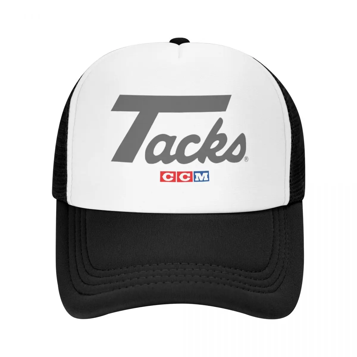 CCM Ретро Кепка с логотипом для хоккея на шайбу Модные повседневные сетчатые
