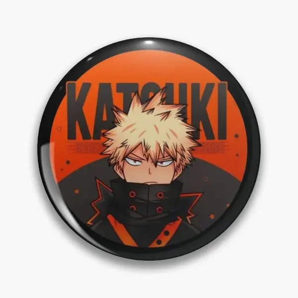 Настраиваемая мягкая булавка для пуговиц Katsuki Mha мультяшная одежда креативный